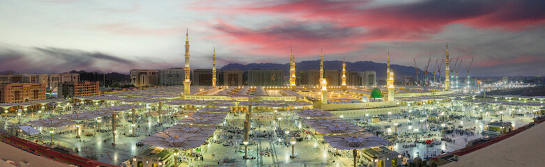 This Holy masjid located in the city of Madinah in Saudi Arabia. It is the one of the largest...