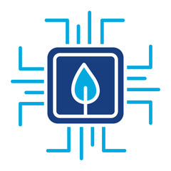 Obraz premium Green Technology Icon