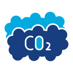 Carbon dioxide Icon
