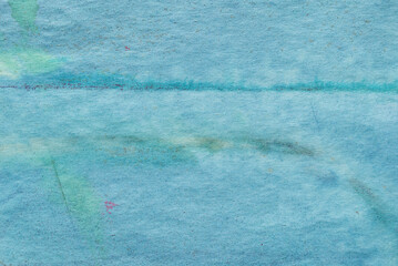 Blue painted watercolor background texture - 635562342