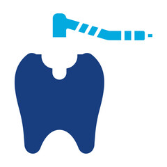 Tooth Drilling Icon