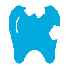 Broken Tooth Icon