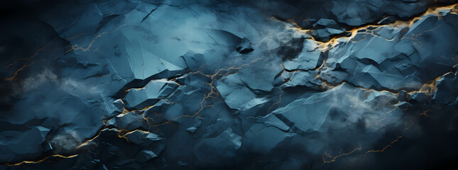 Vibrant Abstractions: Dark Blue and Black Textures