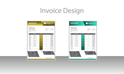 Invoice Design
