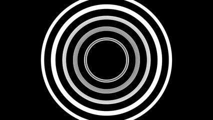 Obraz premium abstract beautiful circle line illustration 4k