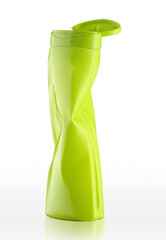 green crushed shampoo bottle - 635569391