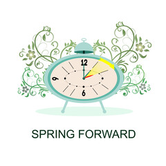 daylight saving time clock