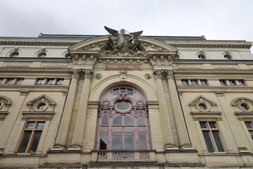 Le théâtre, vu de l'extérieur, ville de Tours, département d'Indre et Loire, France