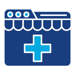 Medical Ecommerce Website Icon