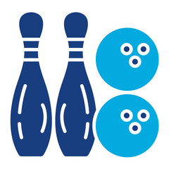Fototapeta premium Bowling Icon