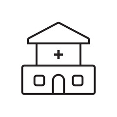 hospital icon - medical icon