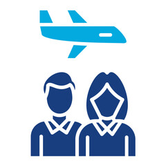 Traveler Couple Icon