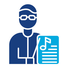 Music Teacher Male Icon