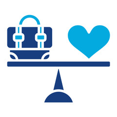 Work Life Balance Icon