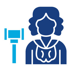 Judge Female Icon