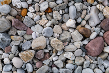 pebbles on the beach