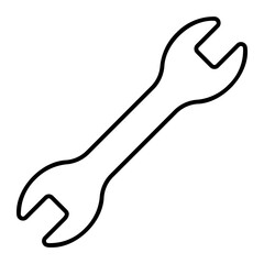 Fototapeta premium wrench icon