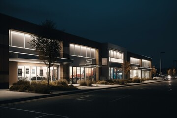 Strip mall almost finished. Generative AI