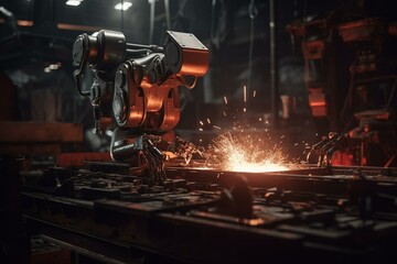 Robots can accomplish precise welding tasks. Generative AI