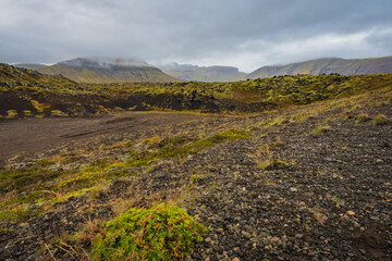 Landscape of  the Snaefellsnes Peninsula (Iceland)