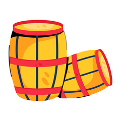 Wooden Barrels