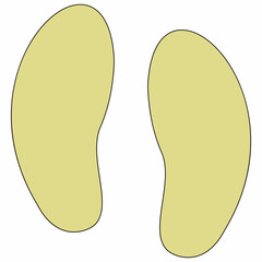 Sneaker clothes for decoration and design.