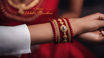Celebrate the unbreakable bond between siblings on Raksha Bandhan with this beautiful Rakhi Greeting