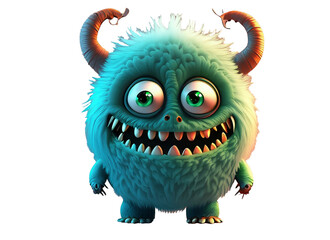 Naklejka premium 3d animal monster