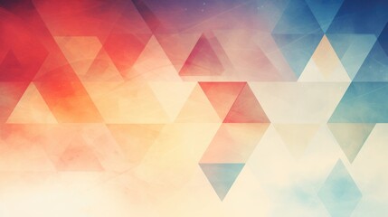 Obraz premium Modern background with triangles