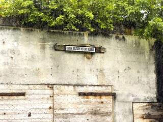 Kodiak Military History Museum Sign