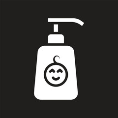 shampoo icon simple design art eps 10