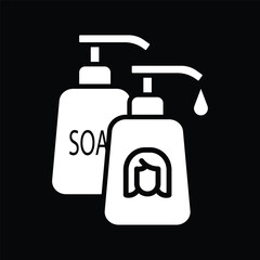 shampoo icon simple design art eps 10