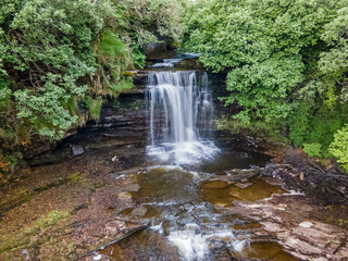 Lealt falls, Scotland