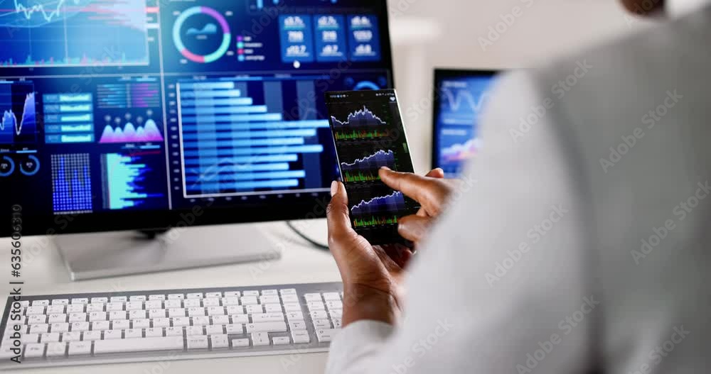 Poster business data analytics dashboard