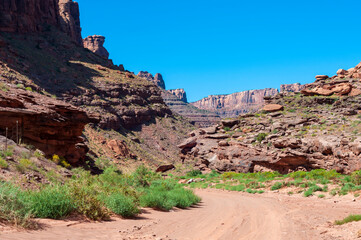 a landscape photograph taken in Arches National Park
