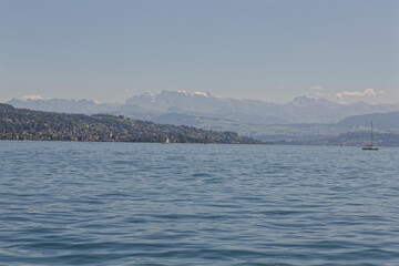Fototapeta na wymiar Lac de Zürich