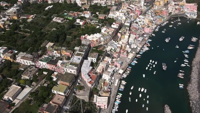 Procida Island in Italy by Drone 7