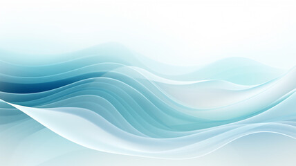 modern wave background blue white