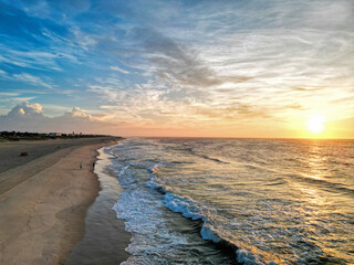 Sunrise over Ship Bottom Beach, Long Beach Island, New Jersey
