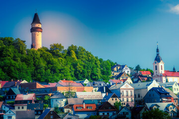 The city of Stramberk from the Czech Republic