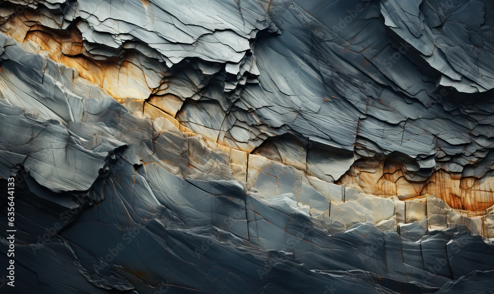 Wall mural texture background of rough stone natural texture.