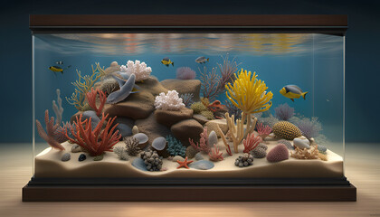 Sea Life Aquarium Diorama