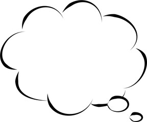 Black and white speech bubble balloon icon sticker memo keyword planner text box banner, flat png transparent element design