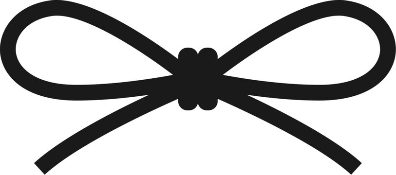 String knot vector icon