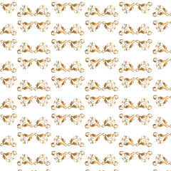 isolated  gold vintage wallpaper,  gold wallpaper pattern, Gold wallpaper with damask pattern