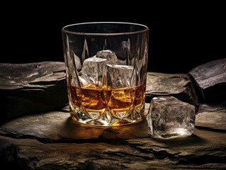 whiskey on the rocks