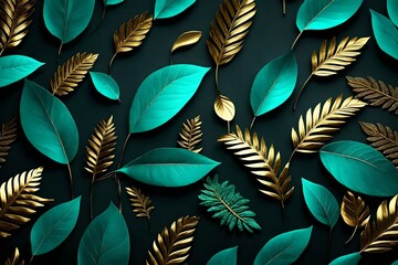 seamless pattern with feathers nature wallpaper