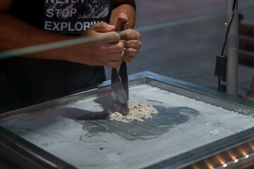 fabrication de glace