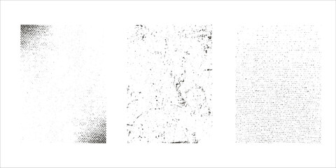 Grunge Urban Backgrounds set.Texture Vector.Dust Overlay Distress Grain ,Simply Place illustration over any Object to Create grungy Effect .abstract,splattered , dirty, texture for your design.