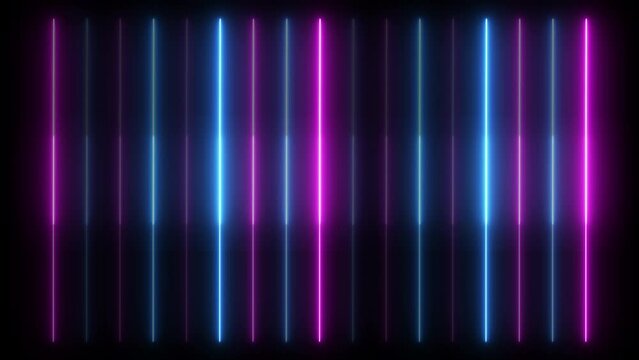 Glowing lines Led neon loop suitable for concerts, tv shows, vj projections, dance music videos, show parties, night clubs, discos, and much more. 4k
